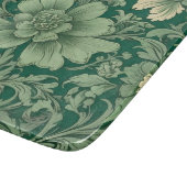 Salie Groen  bloemmotief Snijplank (Hoek)