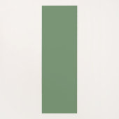 Salie Groen  bloemmotief Yogamat (Achterkant)