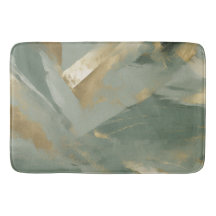 Salie Groen Goud Beige Kleur Abstract