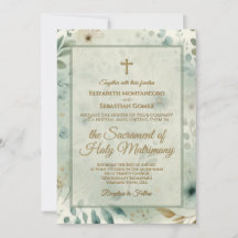 Salie Groen & Goud Boho Medley Katholieke Bruiloft