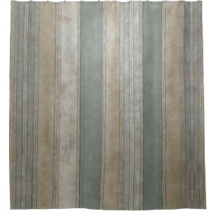 Salie Groen Stof Blauw Taupe Grijs Streep boerderi Douchegordijn