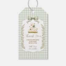 Salie Groene Dwaze Gans Baby Shower Neutrale Bloem