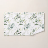 Salie groene eucalyptus bladeren bad handdoek (Handdoek)