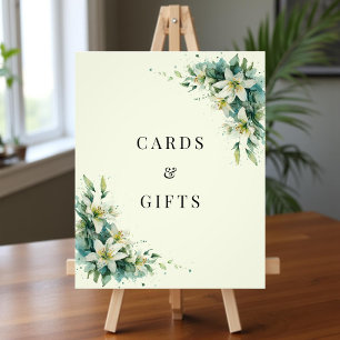 Salie Groene Lelie Vallei Bloemkaarten Cadeaus Bor Foto Afdruk