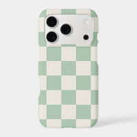 Salie Groene Retro Check