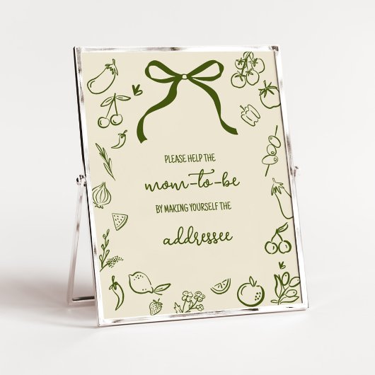 Salie Lokaal Geteeld Douche Envelope Station Bord Poster