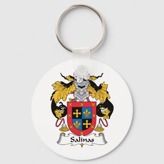 Salinas Family Crest Sleutelhanger (Voorkant)