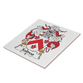 Salinas Family Crest Tegeltje (Zijkant)