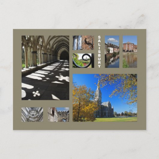 Salisbury briefkaart (Voorkant)