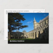 Salisbury Cathedral Briefkaart (Voorkant / Achterkant)