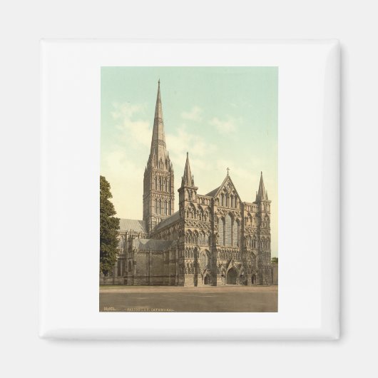 Salisbury Cathedral II, Wiltshire, Engeland Magneet (Voorkant)