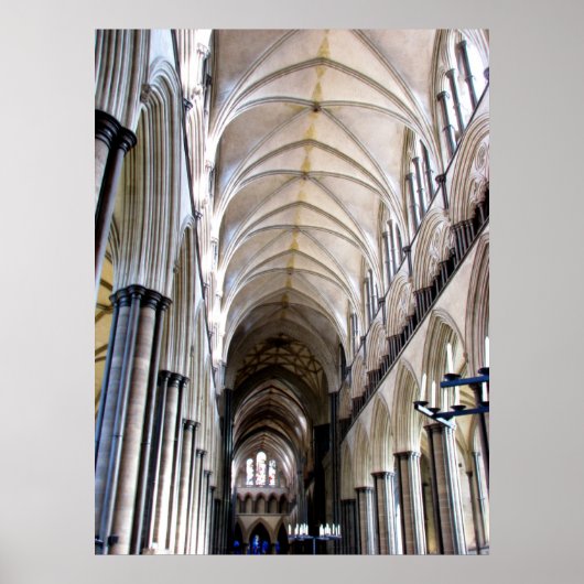 Salisbury Cathedral Poster (Voorkant)
