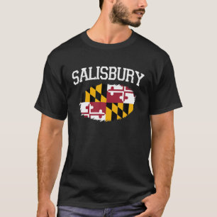 SALISBURY MD MARYLAND Flag USA Sports Mannen T-shirt