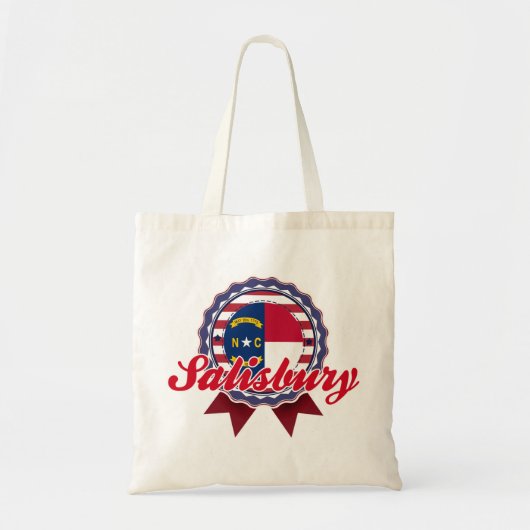 Salisbury, NC Tote Bag (Voorkant)
