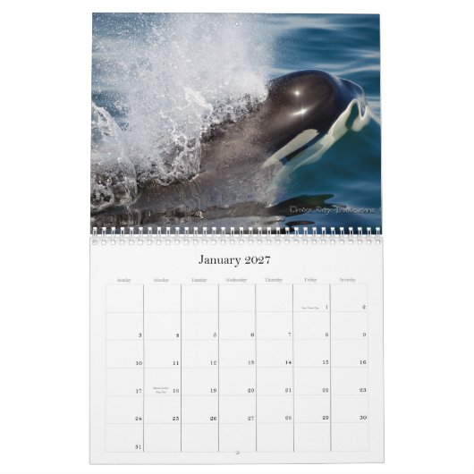 Salish Zee Wildlife 2012 Kalender (Jan 2027)