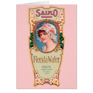 Salko Florida Water Perfume Label