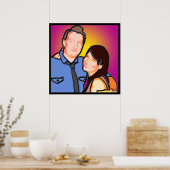 Sall en Curtis Poster (Keuken)