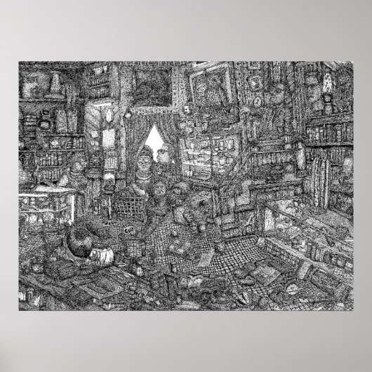 Salle arrière - Poster (Devant)