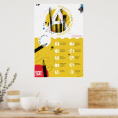 Salle d'art : Poster du Centre pour l'innovation (Cuisine)