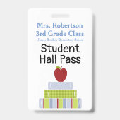 Salle de bain / Badge Hall Pass (Arrière)