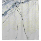 Salle de bain Douche blanche rideau Style 2 (Devant)