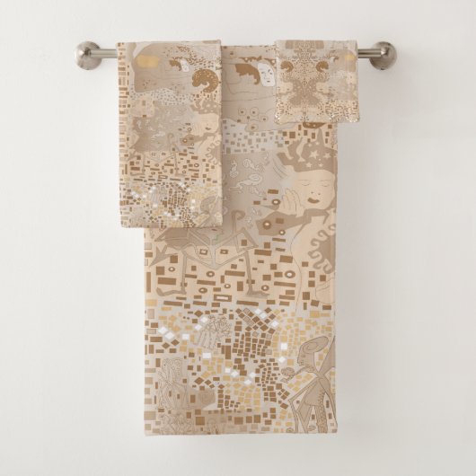 Salle de bain Klimpt Inspiré Rave man Motif (En situation)