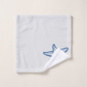 Salle de bain marine Blue Starfish motif Bain (Gant de toilette)