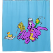 Salle de bain Octopus rideau de douche personnalis (Devant)