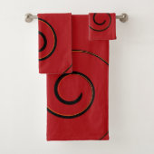 Salle de bain Red Flair (En situation)