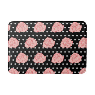 Salle de bain rose Tapis Mat