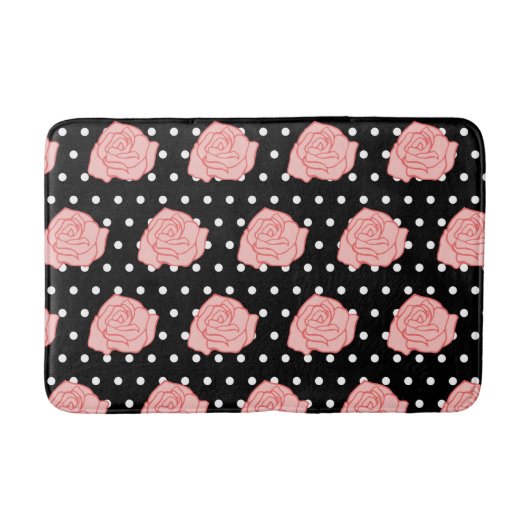 Salle de bain rose Tapis Mat (Devant)