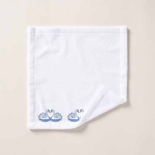 Salle de bain Serviette Swan (Gant de toilette)