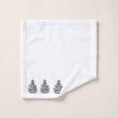 Salle de bain Serviettes Galets (Gant de toilette)