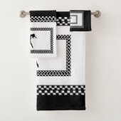 Salle de bain Serviettes Jeux Danseuse (En situation)