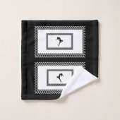 Salle de bain Serviettes Jeux Danseuse (Gant de toilette)