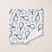 Salle de bain Serviettes Jeux main Miroirs Stylist (Gant de toilette)