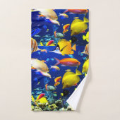 Salle de bain Serviettes Jeux Maison de plage (Serviette à main)