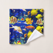 Salle de bain Serviettes Jeux Maison de plage (Gant de toilette)