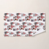 Salle de bain Serviettes Jeux Salon de beauté (Serviette à main)