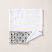 SALLE DE BAINS EN MARBRE GRIS NOIR EN MARBRE (Gant de toilette)