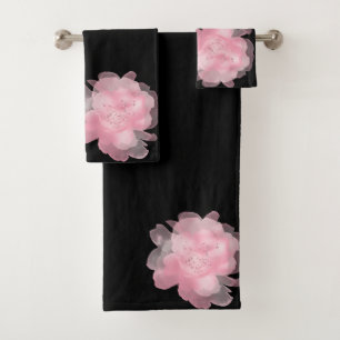 SALLE DE BAINS PRIVÉE FLORALE ROSE NOIRE