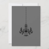 Salle de Bal Grand Save the Date (gris) (Dos)