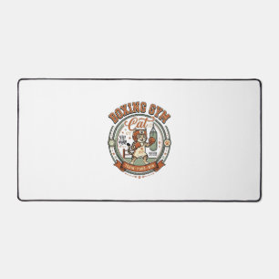 Salle de boxe Chat Salle de boxe Chat Vintage Vect