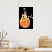 Salle de Citrouille Art Déco Witch Jack-o'-lantern (Cuisine)