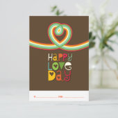 Salle de classe Rainbow Loop Valentine's Day Carte (Debout devant)