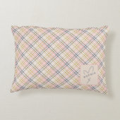 salle de coussin plaid pour filles (Dos)