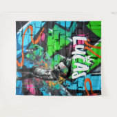 Salle de Graffiti Zombie Décor Tapisserie Monogram (Devant (Horizontal))