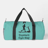 Salle de gym Fitness Design Duffel Sac (Verso)