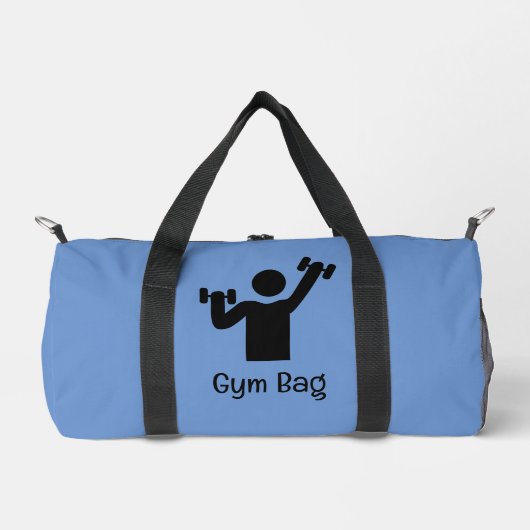 Salle de gym Fitness Design Duffel Sac (Recto)