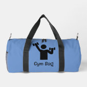 Salle de gym Fitness Design Duffel Sac (Verso)